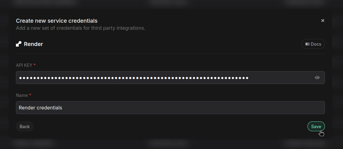 render-input-creds
